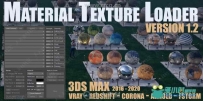 Material Texture Loader材质纹理3dsmax插件V1.22版