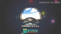 圆形图片展示现代酷炫跑车幻灯片相册动画AE模板Videohive Sport Car Slideshow 31...