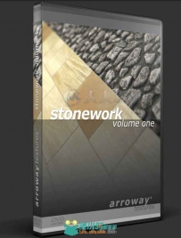 天然石砖纹理贴图合辑 ARROWAY STONEWORK TEXTURES VOLUME ONE