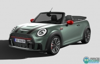 宝马Mini Cooper JCW Convertible 2022款汽车3D模型