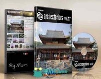 亚洲建筑景观3D模型合辑