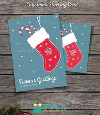圣诞卡片合辑展示PSD模板christmas-cards-collection-9545849