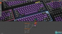 Keyboard Render Kit键盘渲染套件Blender插件V2版
