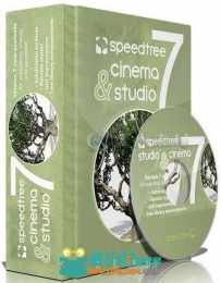SpeedTree Cinema树木植物实时建模软件V7.0.5版 SpeedTree Cinema v7.0.5 Win Mac ...