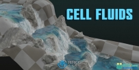 Cell Fluids几何节点流体模拟Blender插件V1.0版