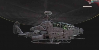 【武装直升机3D模型】 战斗直升机 Gunship模型下载