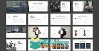 生活简洁展示KEYNOTE模板THEON - Minimal Keynote Template