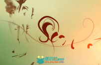中国风水墨视频四季素材动态国画