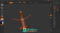 GM的Zbrush教材 教你雕刻一条精致的翼龙过程