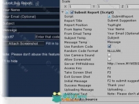 超级简单的报告工具包整合脚本Unity游戏素材资源