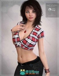 女性性感夏季小衣服3D模型合辑