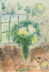 绘画大师Marc chagall马克夏加尔高清绘画作品集