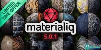 Materialiq cycles eevee材质库Blender插件V5版