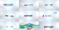 5组闪亮Logo演绎动画AE模板