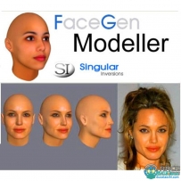 FaceGen Artist Pro脸部照片转换模型制作软件V3.12版
