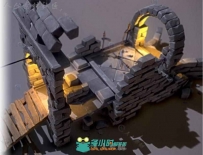 梦想废墟地城环境模型Unity3D素材资源