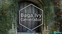 Baga Ivy Generator植物生成器Blender插件V2.0.1.7版