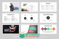 马克3主题PPT模板Mark03-Powerpoint Template