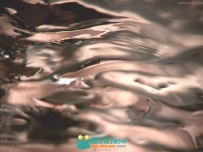 咖啡色液体表面的波澜效果视频素材