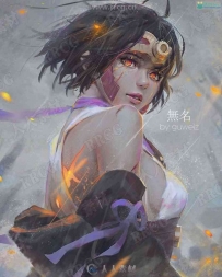 新加坡画师GUWEIZ超美女性角色作品原画作品集