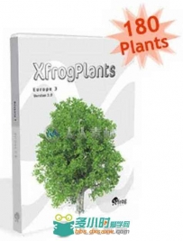 XfrogPlants欧洲树木植物3D模型合辑 XfrogPlants EUROPE 3