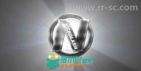 创意神秘光效展示钢铁质感标志Logo演绎AE模板 Videohive Light Logo Intro 440869