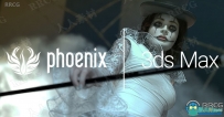 PhoenixFD流体模拟V-Ray 3DsMax 2024插件V5.10.00版