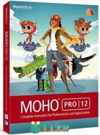 Smith Micro Moho Pro二维动画制作软件V12.5.0.22438版