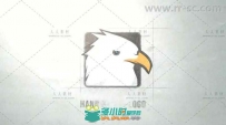 简单手绘素描标志展示Logo演绎AE模板 Videohive Sketch Logo 20068561