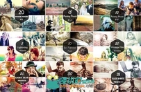 500款照片调色lightroom预设500-Pro-Lightroom-Presets-Bundle