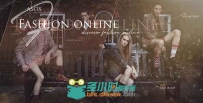 网上时尚商品展示宣传幻灯片相册动画AE模板Videohive Fashion Online Shop 19642801