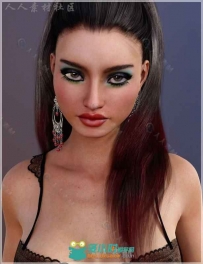 美丽性感妖娆的女性角色3D模型合辑