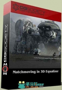 3DEqualizer影视级跟踪特效制作视频教程 CGSociety Matchmoving in 3...