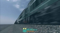 货运火车快速驶视频素材
