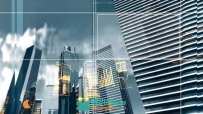 城市建筑数据分析房地产广告高清实拍视频素材
