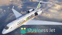 现代商务喷气机空中飞行展示幻灯片AE模板 Videohive Business Jet 9647287