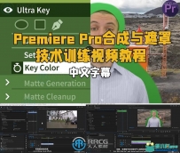 Premiere Pro合成与遮罩技术训练视频教程