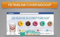 脸书时间线封面展示PSD模板GR_FB_Timeline_Cover_Mock-up