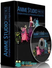 Anime Studio二维动画制作软件V10.1.1专业版 Anime Studio Pro v10.1.1 XFORCE