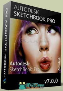 SketchBook欧特克数字绘画设计软件V7版 Autodesk SketchBook Pro 7 Win64