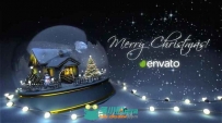 圣诞画笔演绎美丽圣诞节动画幻灯片AE模板 Videohive Christmas 9782249