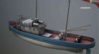 3D次世代PBR渔船帆船模型一艘