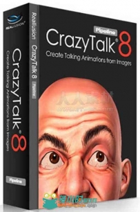 CrazyTalk动画制作工具软件V8.11.3028.1版+资料包 REALLUSION CRAZYTALK PIPELINE ...