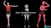 全自动生成跳舞动画镜头运动Blender插件