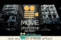 影视级冷暖调色PS动作 Creativemarket Movie Photoshop action 42551