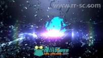 创意流体水花散开标志展示Logo演绎AE模板 Videohive Liquid Splash Logo Reveal I...