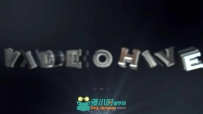 超酷三维金属电影文字标志Logo演绎AE模板Videohive Cinematic Logo Text Reveal 1...