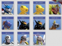 【数码宝贝3d模型】Digimon Masters最全最新套模型整理