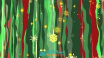 6组色彩线条流动雪花烟花闪耀圣诞节背景视频素材