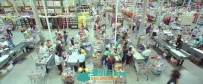 国外大型超市购物的人群高清实拍视频素材